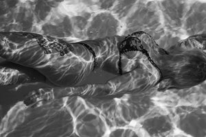 woman fine art portrait beneath surface